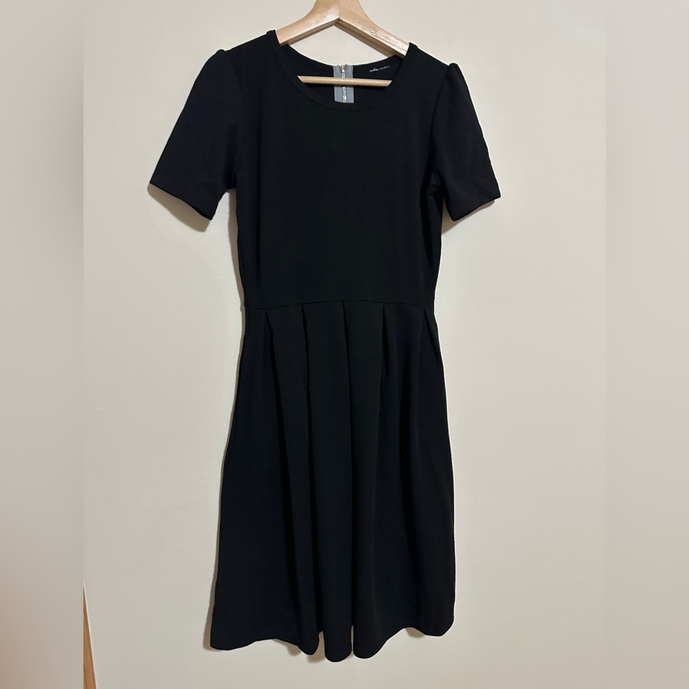 LuLaRoe Classic Black Midi Dress